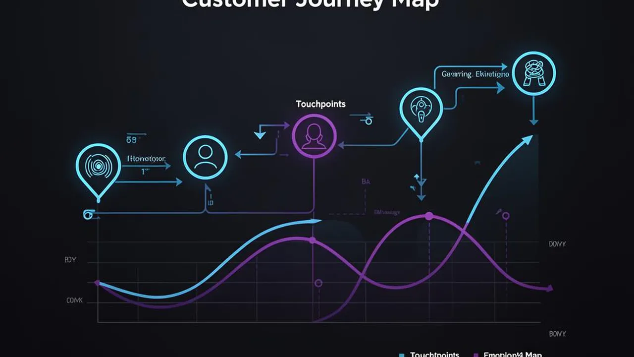 Customer Journey Map, cartographie du parcours client et points de contact